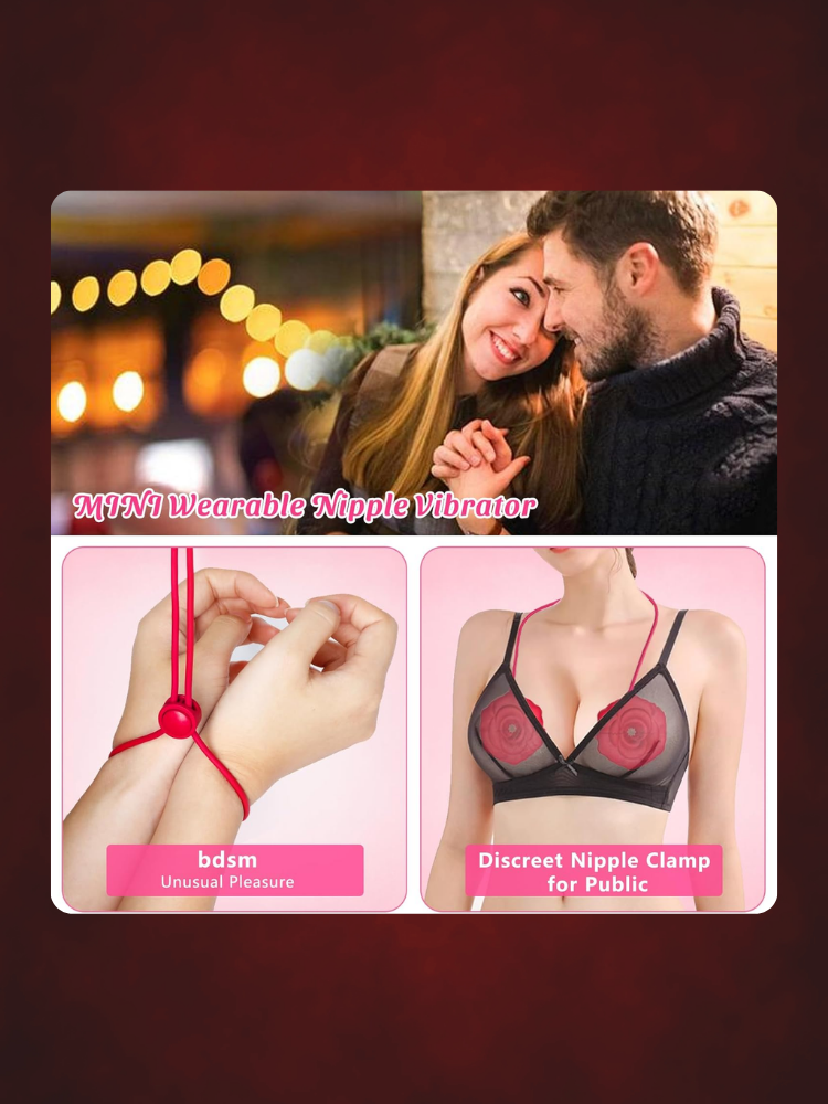 Rose Nipple Vibrator