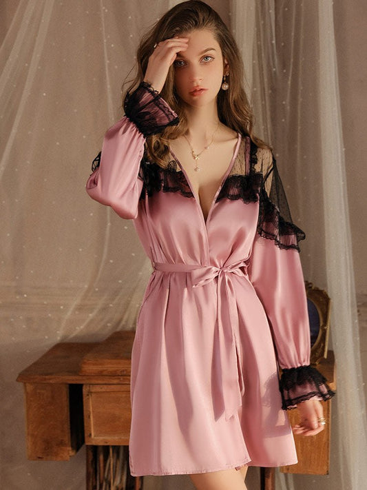 Ice silk summer nightgown dress, photo 2