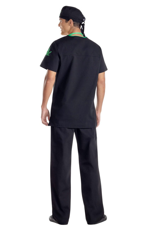 Mens green nurse roleplay costume, photo 2