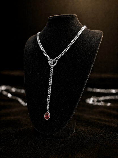 Solitair Slip Chain Necklace