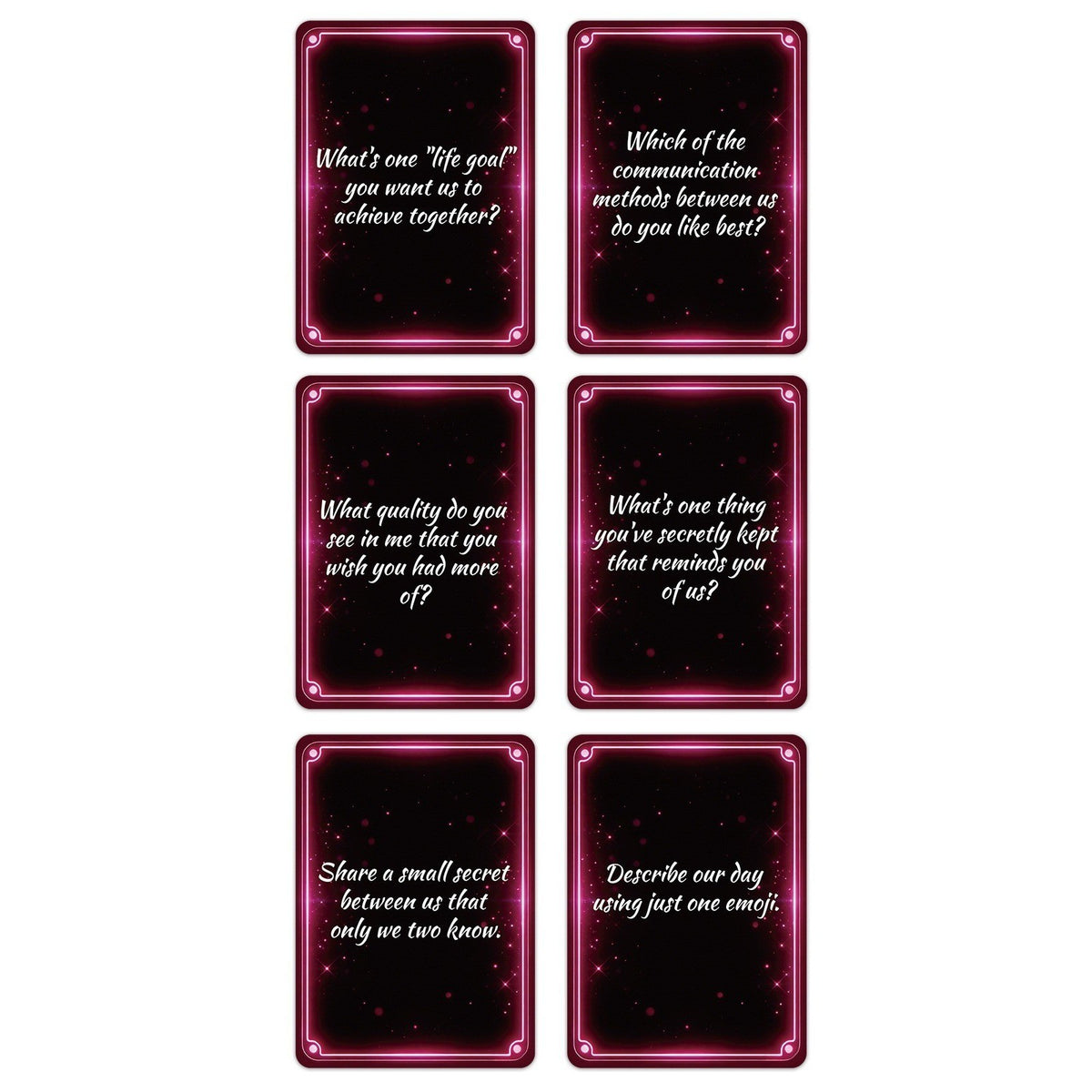 Sensory Keys - sensory keys couple conversation cards cards - WildNightX