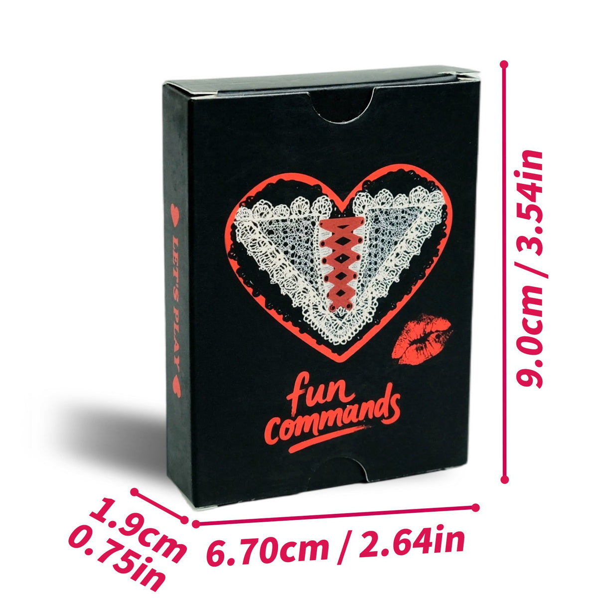 Fun Commands: Level 3 Dare - couple card game level 3 dare cards - WildNightX