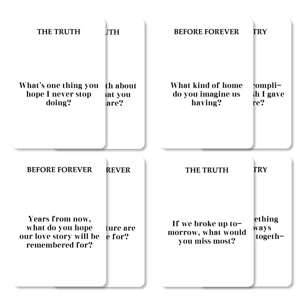 Spicy Couple Card Game - level 1 talk cards - WildNightX