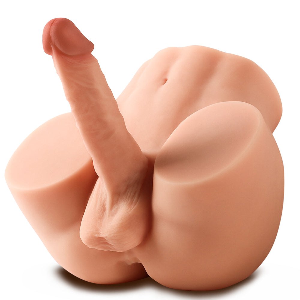 Male torso with movable dildo and anus, photo 1