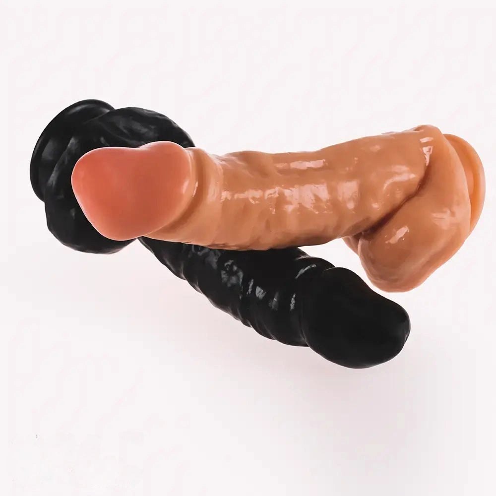 PVC skin realistic dildo, photo 2