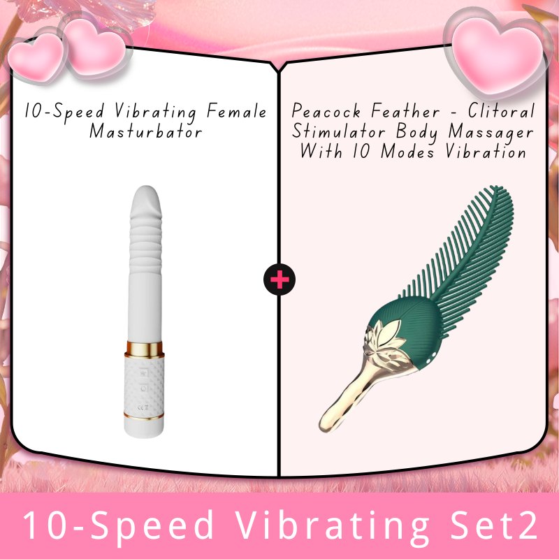10-Speed Vibrating Set2 vibrating warming clit stimulator toy