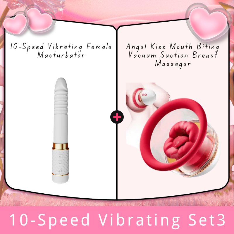 10-Speed Vibrating Set3 vibrating warming clit stimulator toy