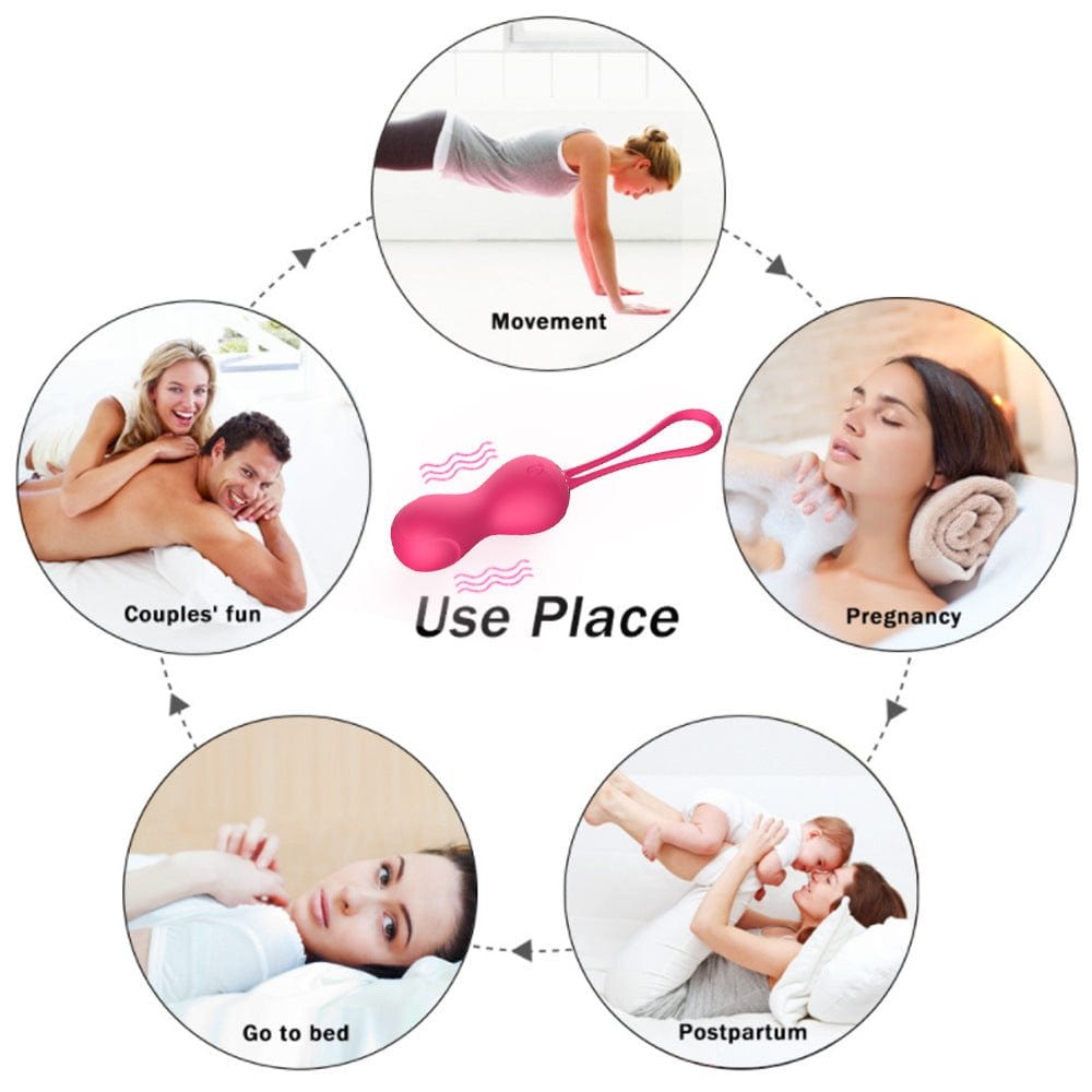 Silicone bullet egg vibrator with looped retrieval tail, photo 6