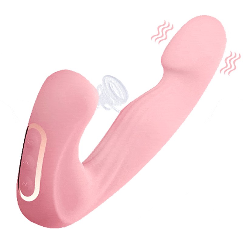 Pink rose toy vibrator, photo 1