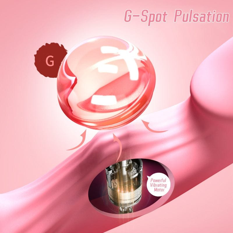 Pink rose toy vibrator, photo 4