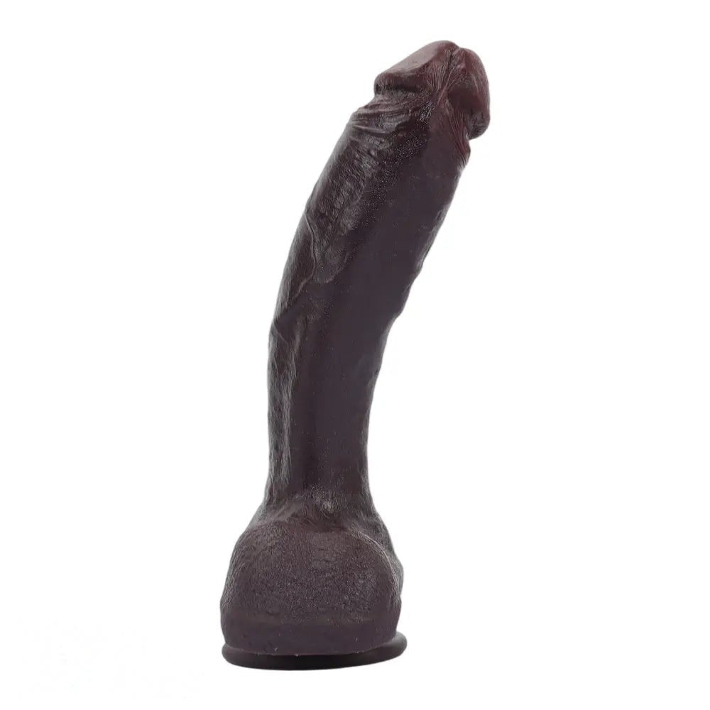 Coffee silicone suction cup dildo, photo 8