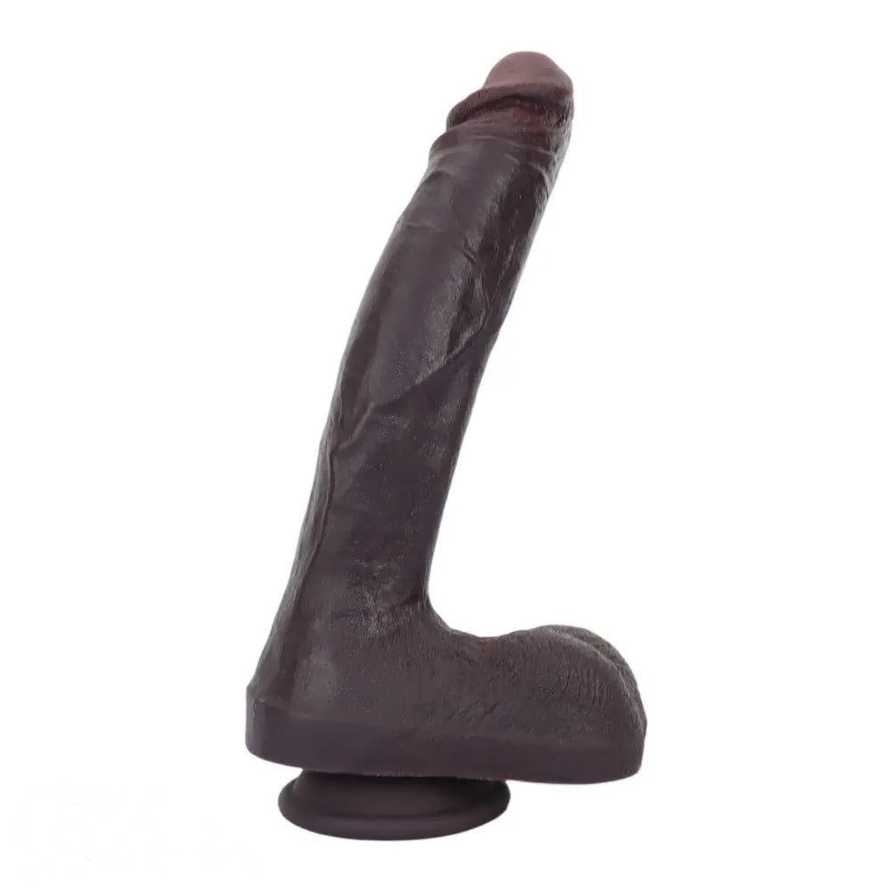 Coffee silicone suction cup dildo, photo 9