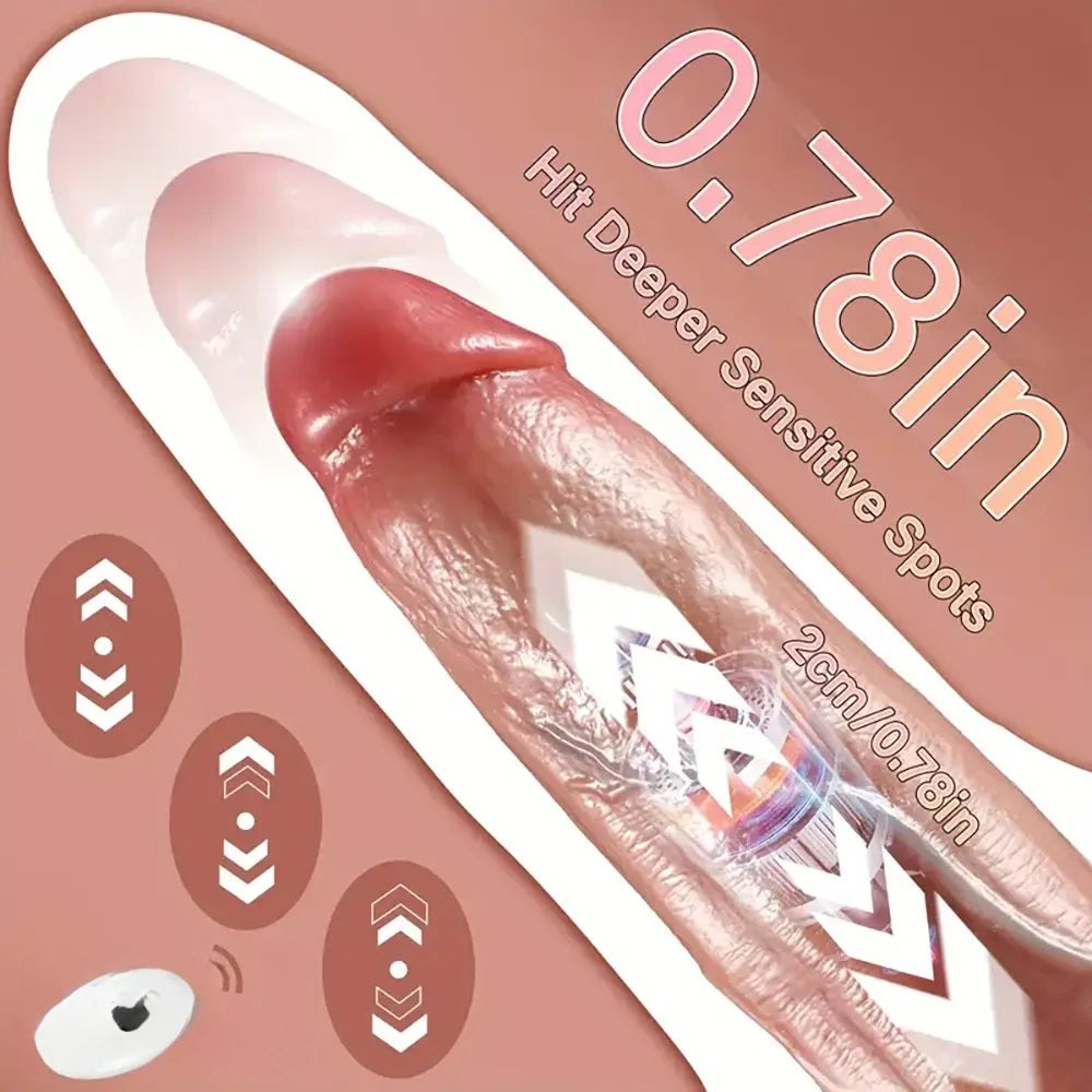 Flesh tone realistic silicone dildo, photo 4