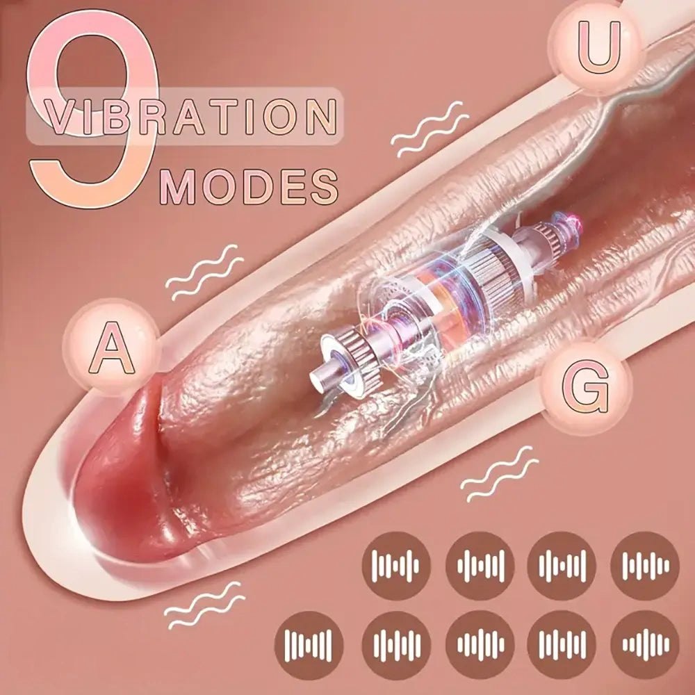 Flesh tone realistic silicone dildo, photo 7