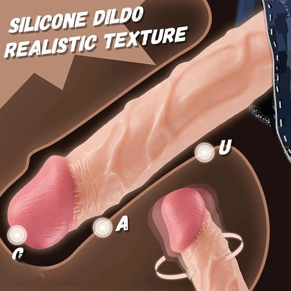 Tone realistic dildo with suction cup base, photo 11