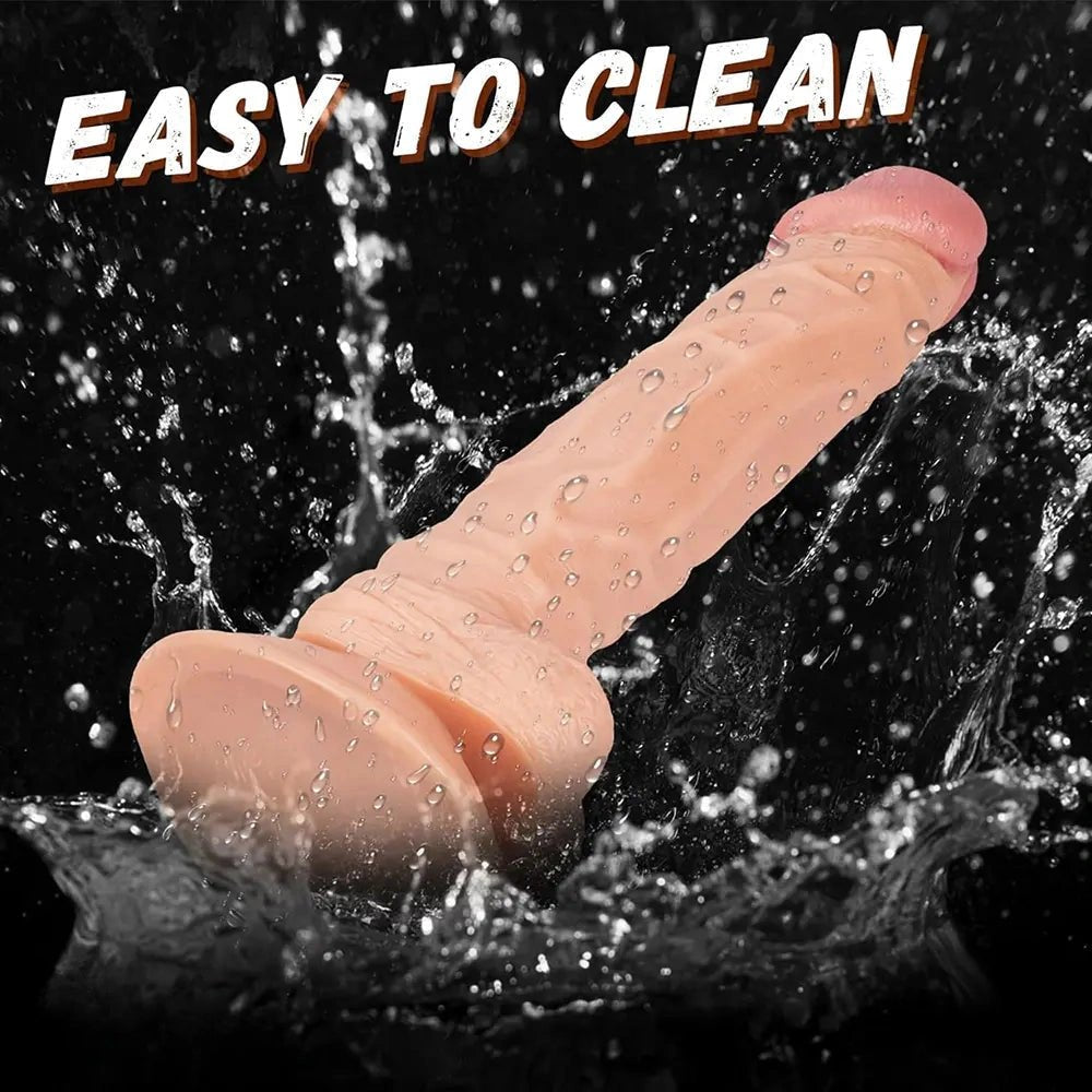 Tone realistic dildo with suction cup base, photo 12