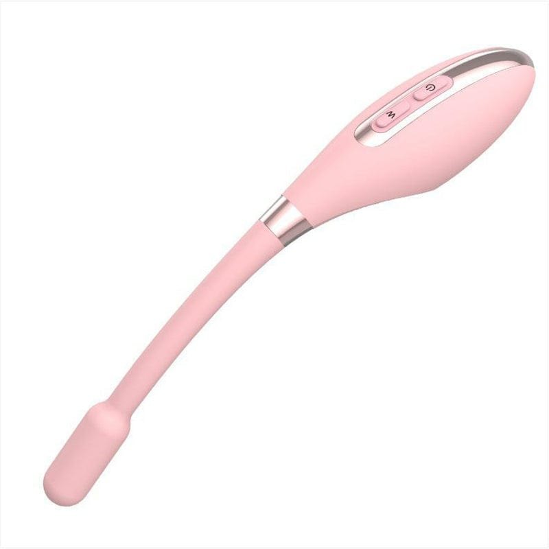 Pink bullet vibrator with bendable neck, photo 4