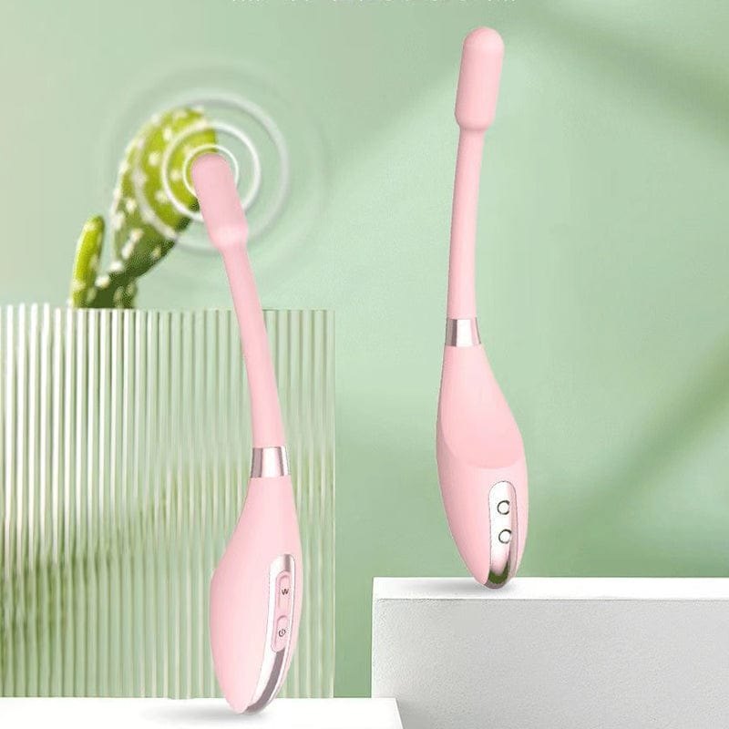 Pink bullet vibrator with bendable neck, photo 5