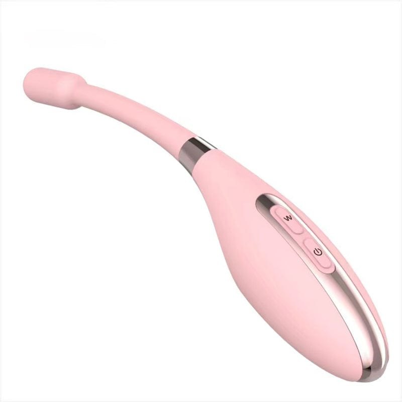 Pink bullet vibrator with bendable neck, photo 6