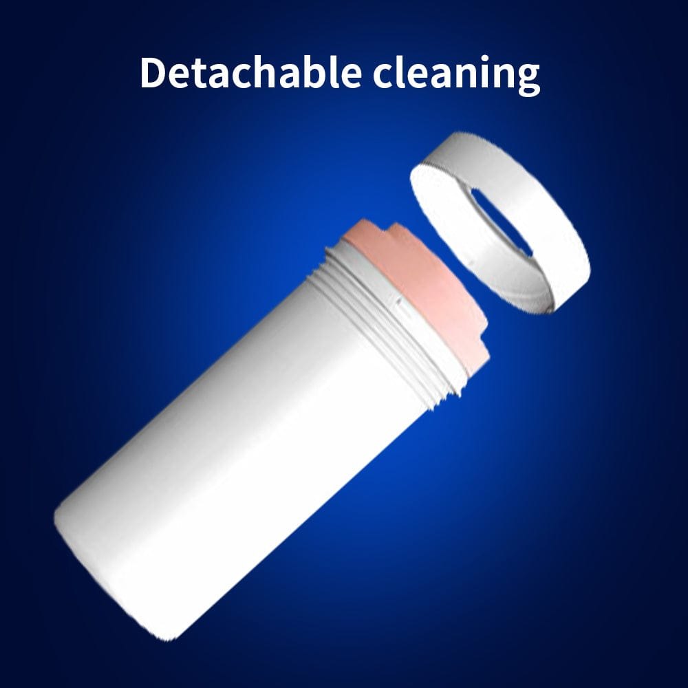 White telescopic male masturbator, photo 4