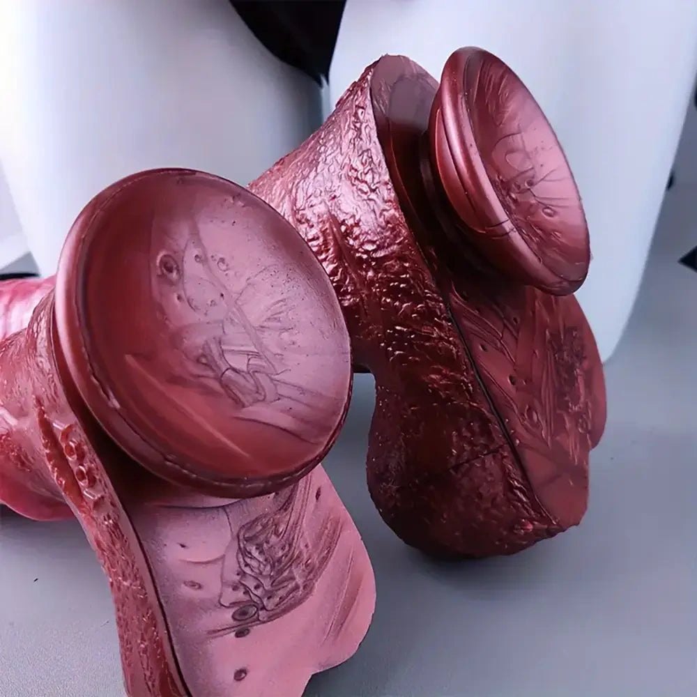 Silicone strap-on dildo with harness, photo 8