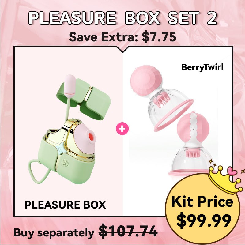 Green 2-in-1 clit sucker with bullet vibrator, photo 8