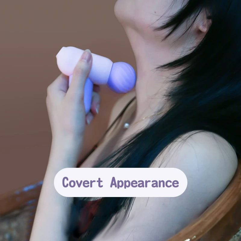 Sucking av wand vibrator, photo 6