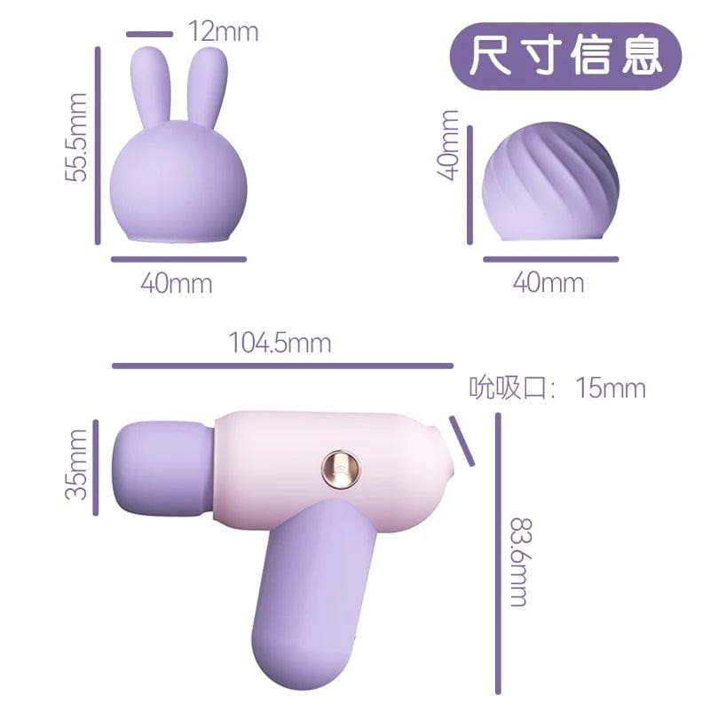 Sucking av wand vibrator, photo 8