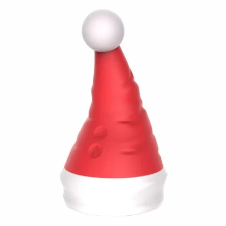 Red Hat-shaped clit and G-spot stimulator