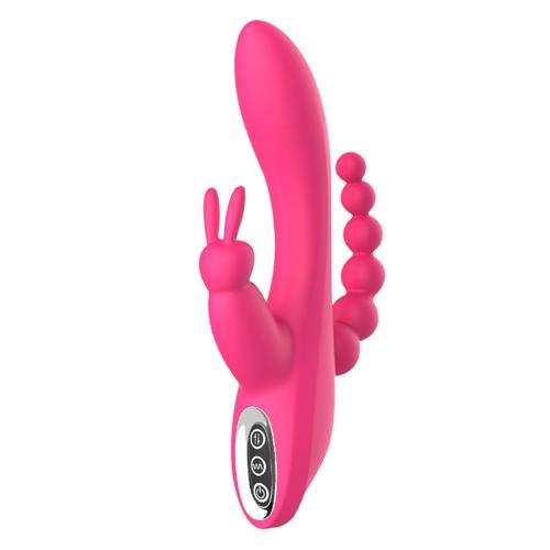 Silicone rabbit g-spot vibrator, photo 1