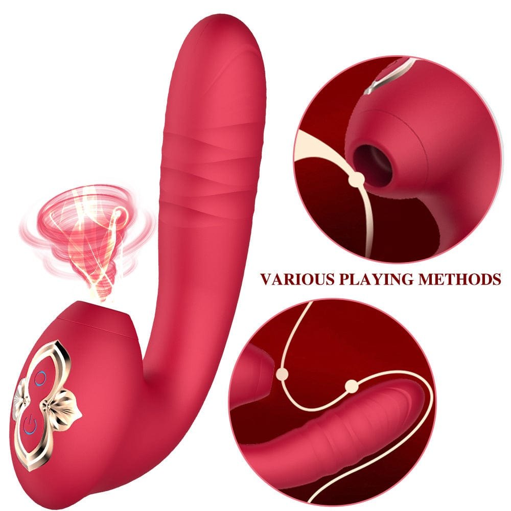 3-in-1 thrusting suction clit vibrator, photo 3