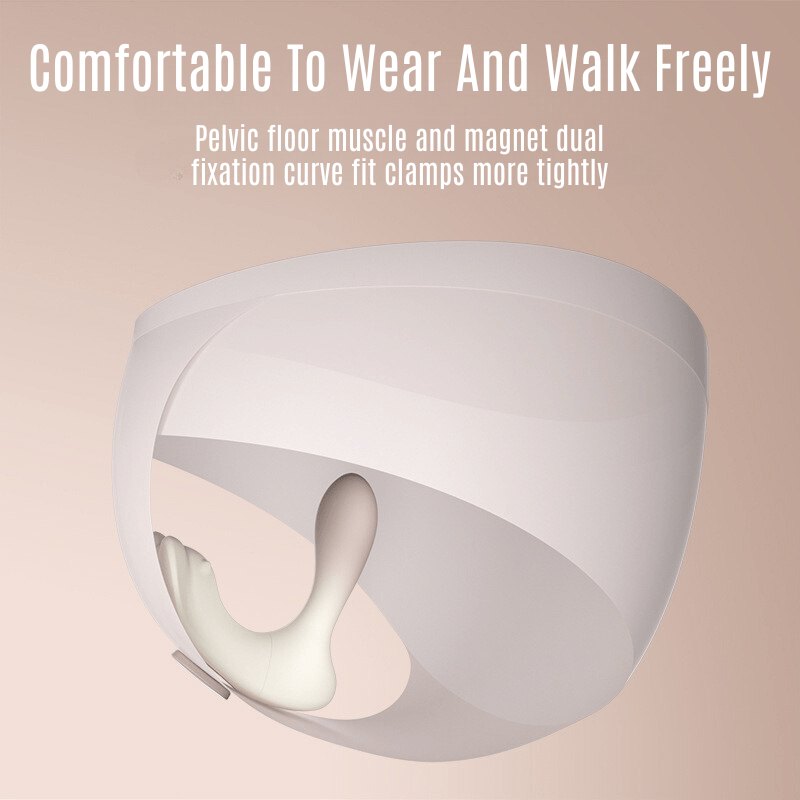 White wearable remote control vibrator, photo 5