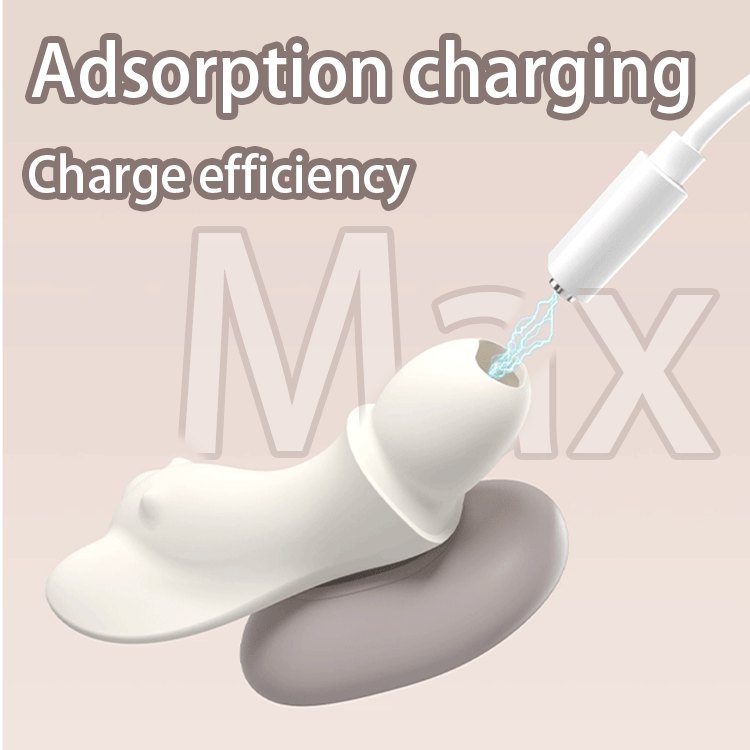 White wearable remote control vibrator, photo 6