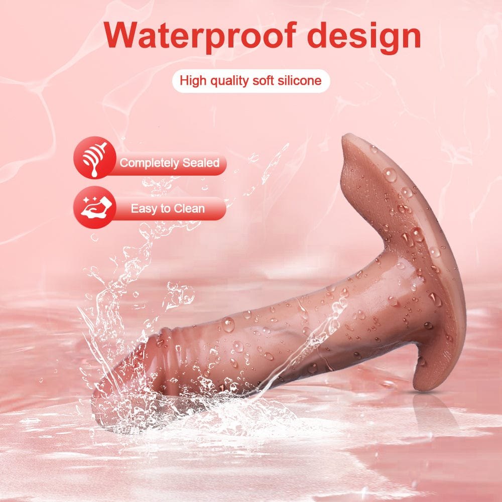 Flesh-tone wearable thrusting dildo, photo 5
