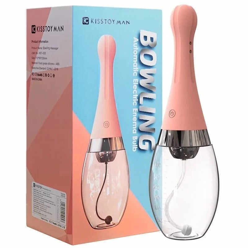 Pink anal douche bulb, photo 1