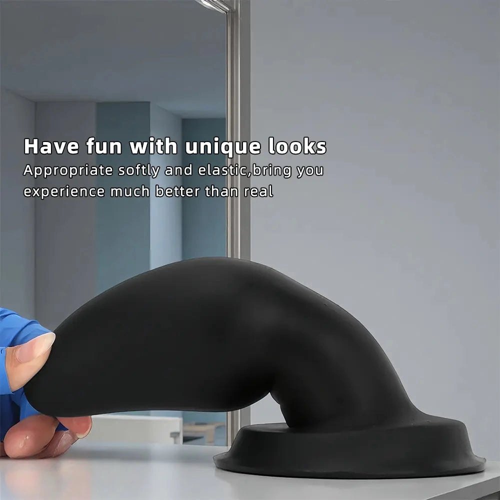 Black silicone anal plug set, photo 5