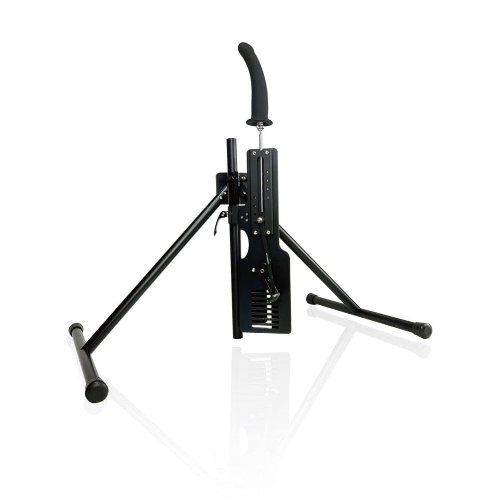 Black metal frame sex machine with remote control, photo 1