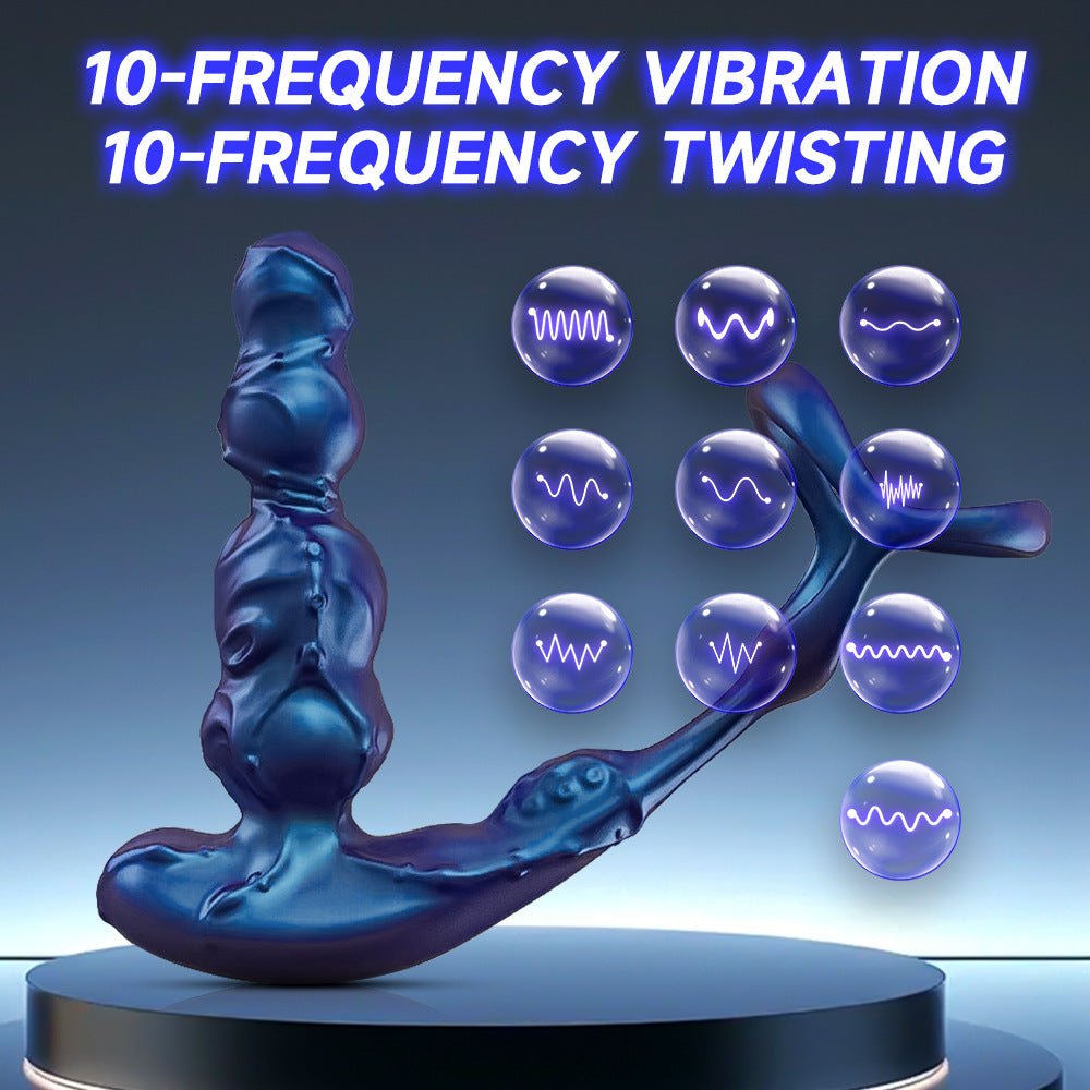 Silicone prostate massager with remote control, photo 3