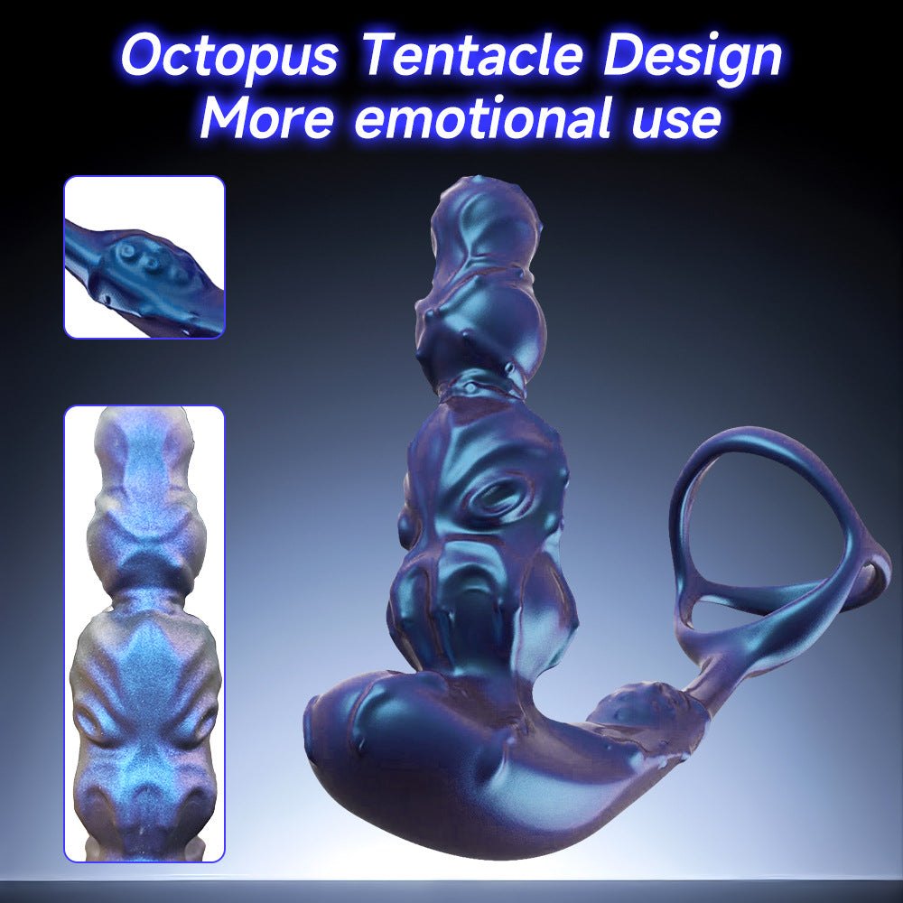 Silicone prostate massager with remote control, photo 4