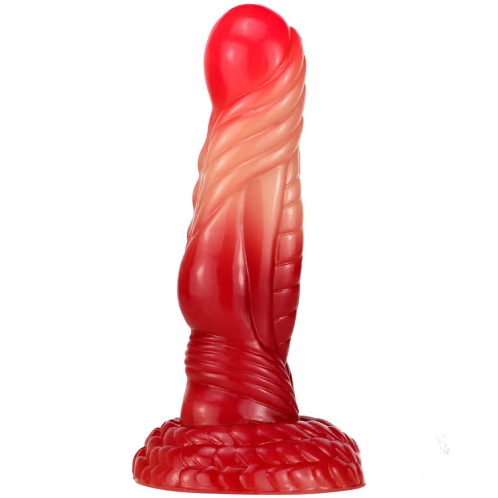 Ombre Red ombre fantasy dildo
