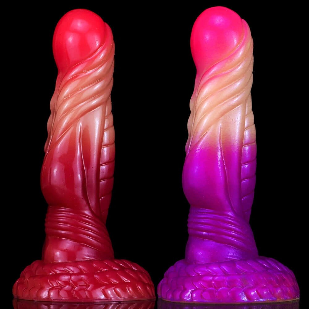Ombre fantasy dildo, photo 1
