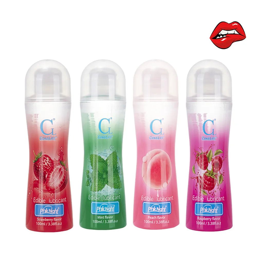 Fruit flavor water-based lube bottle, photo 1