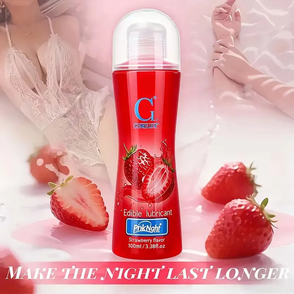 Fruit flavor water-based lube bottle, photo 4
