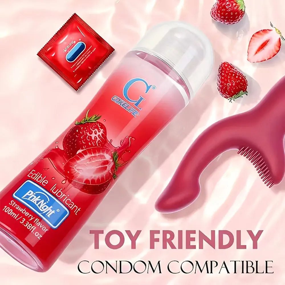 Fruit flavor water-based lube bottle, photo 7