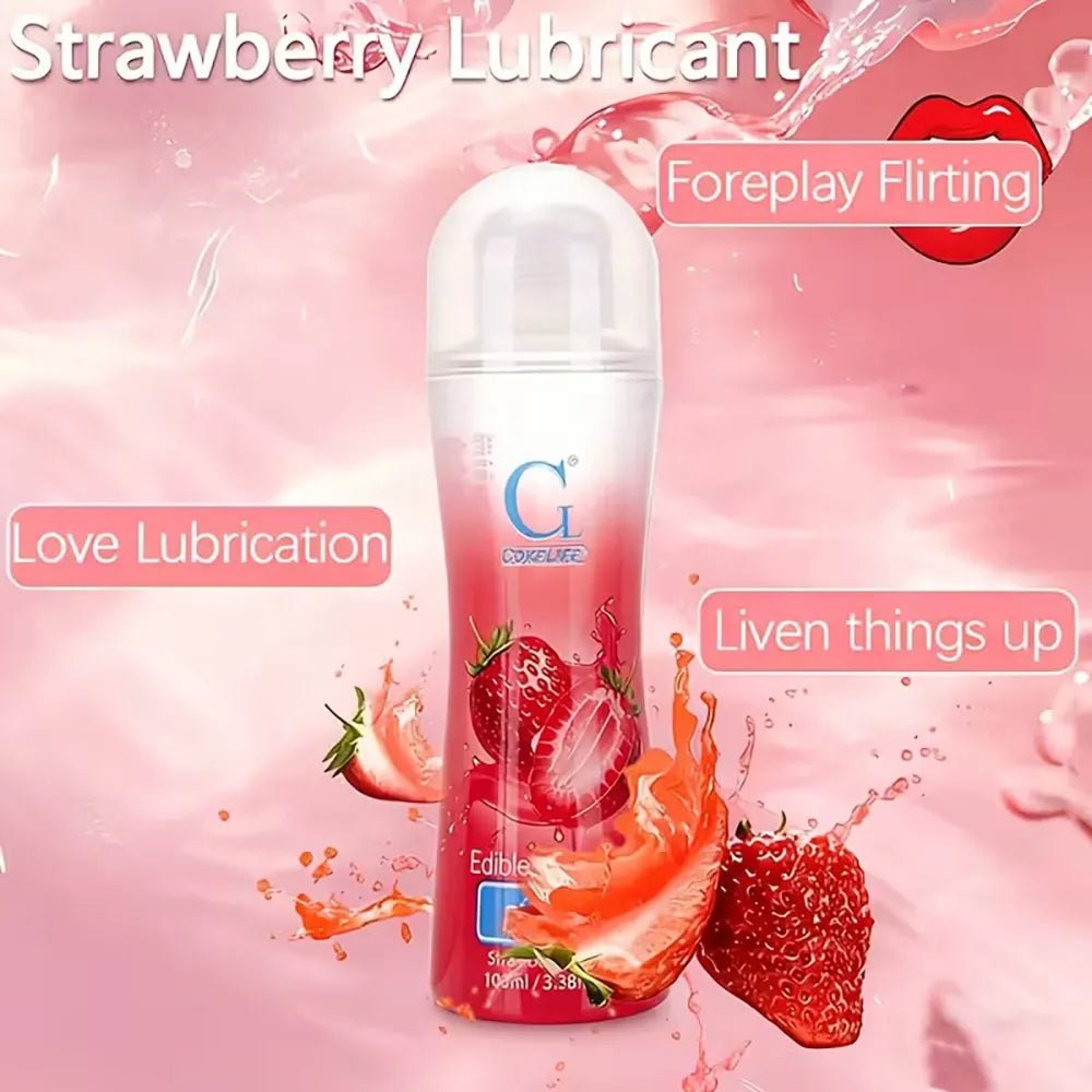 Fruit flavor water-based lube bottle, photo 9