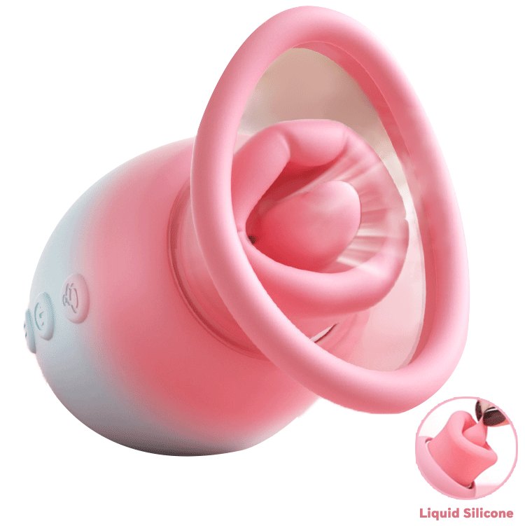 4-in-1 rose suction clit vibrator, photo 1