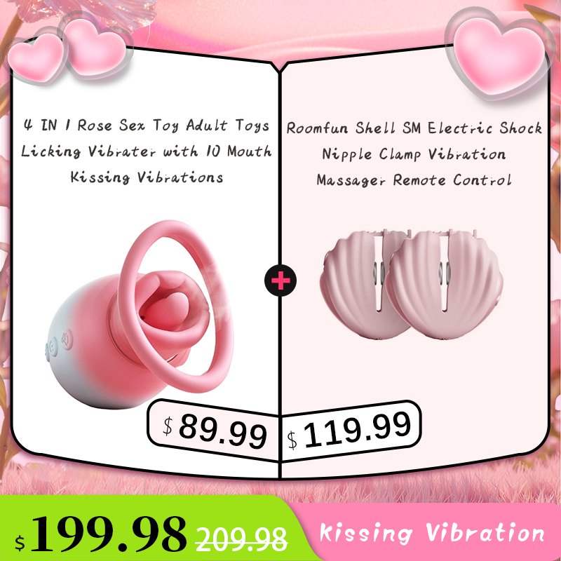 4-in-1 rose suction clit vibrator, photo 13