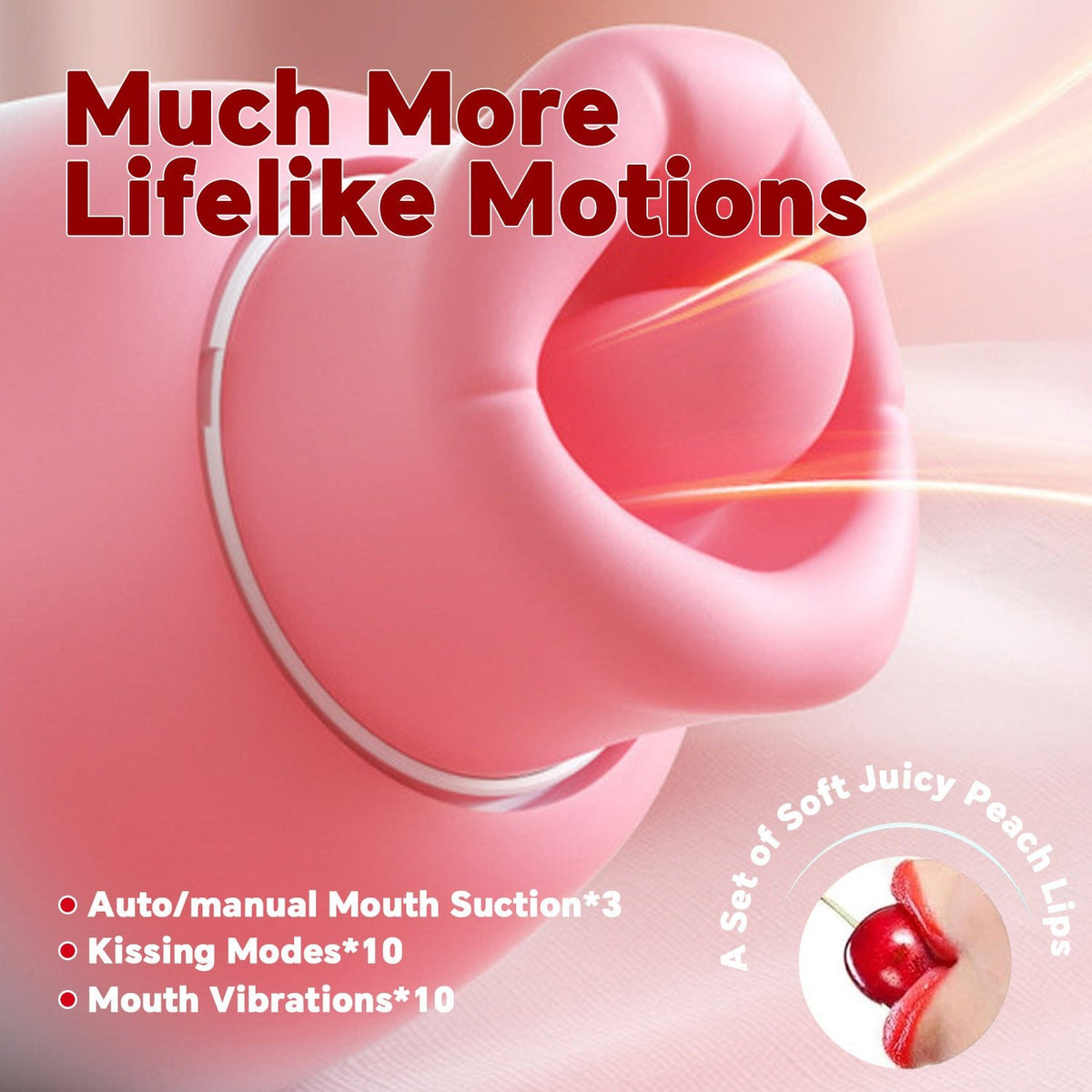 4-in-1 rose suction clit vibrator, photo 8