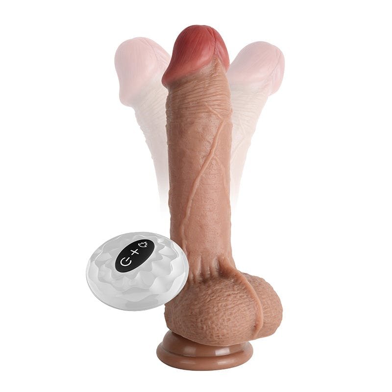 Thrusting vibrating suction cup dildo, photo 2