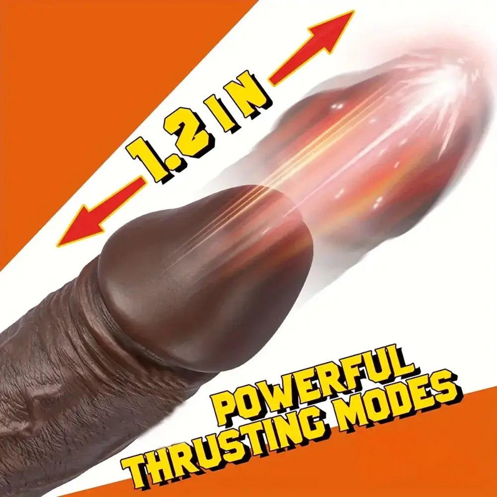 Tone realistic vibrating dildo with remote, photo 7